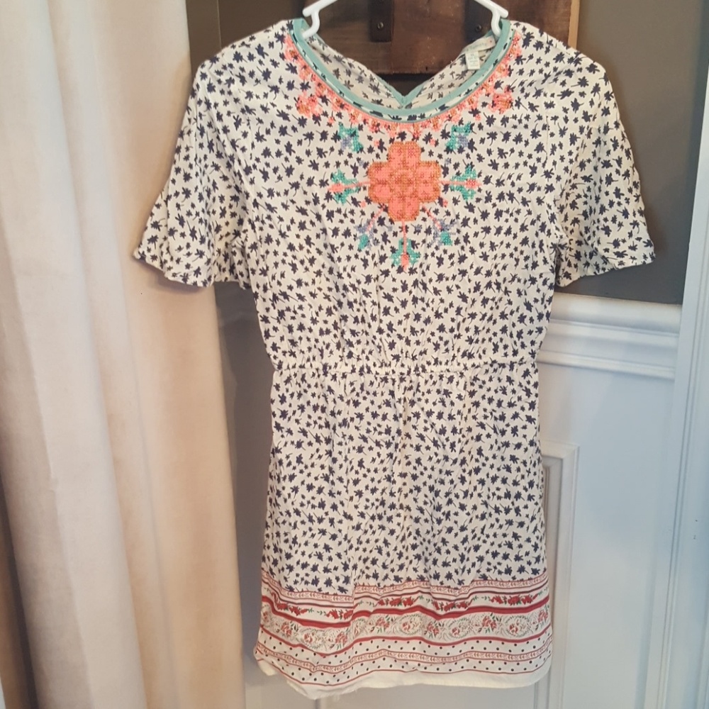 Boho flower dress